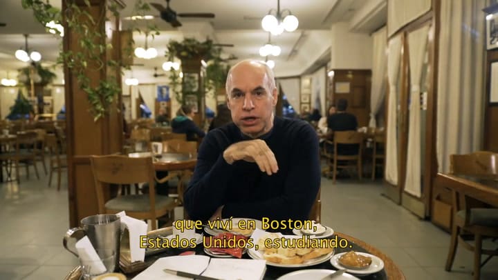 En el marco de su campaña digital, Horacio Rodríguez Larreta responde preguntas - Fuente: YouTube