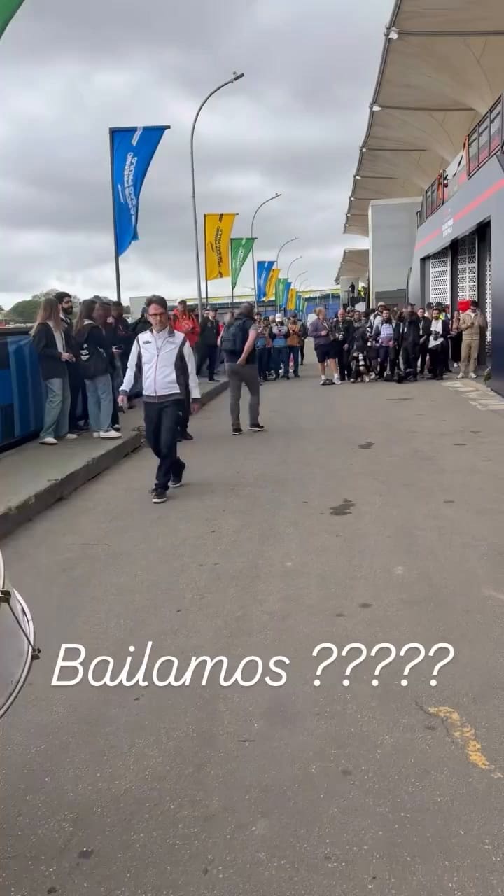 Maria Catarineu, manager de Franco Colapinto, mostró cómo es una batucada en Brasil