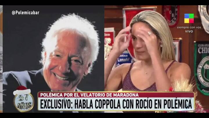 Rocío Oliva y Guillermo Coppola se cruzaron al aire Por supuestos mensajes que habrían intercambiado