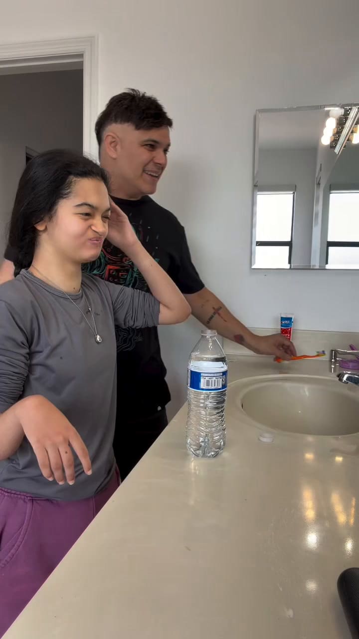 Juan de Montreal mostró cómo inicia su día junto a Abril