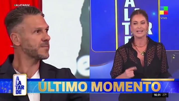 Martín Demichelis es grabado en una discusión con su novia