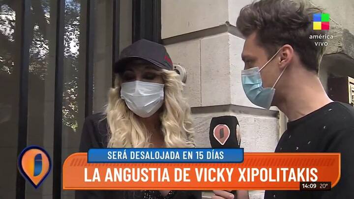 Vicky Xipolitakis, a días de ser desalojada
