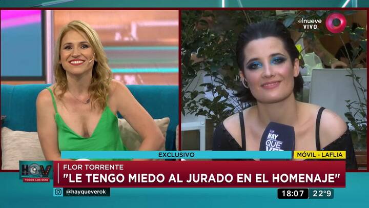 Flor Torrente contó que en ShowMatch no le permitieron homenajear a su mamá - Fuente: el nueve