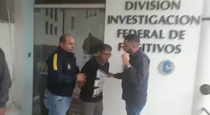 La detención de los sospechosos