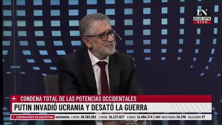 Carlos Ruckauf, excanciller, sobre Putin: 'Estamos frente a una suerte de Führer'