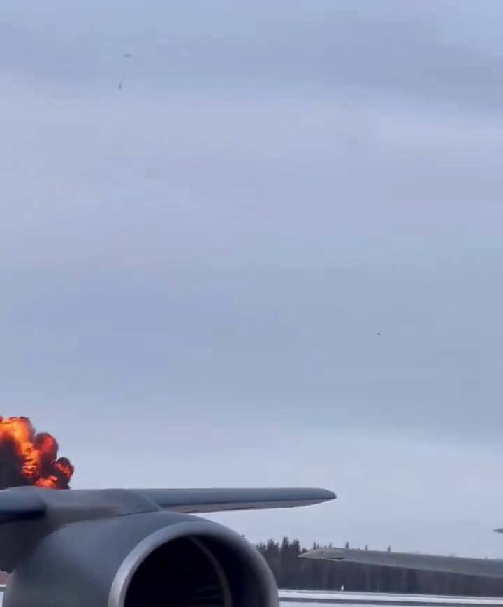 Accidente de un avión de combate de Estados Unidos