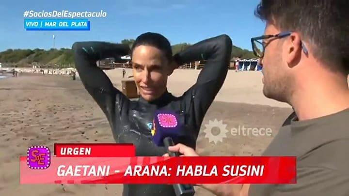 El descargo de María Susini. Fuente: El Trece