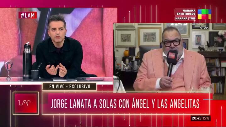 Jorge Lanata recomendó dos series que ve junto a Elba Marcovecchio