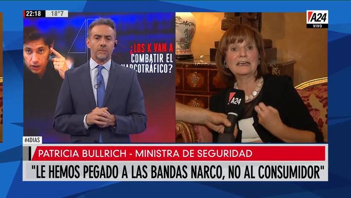 Patricia Bullrich: 'El pobre para sobrevivir hace una changa o arma un grupo de cumbia' Fuente: A24