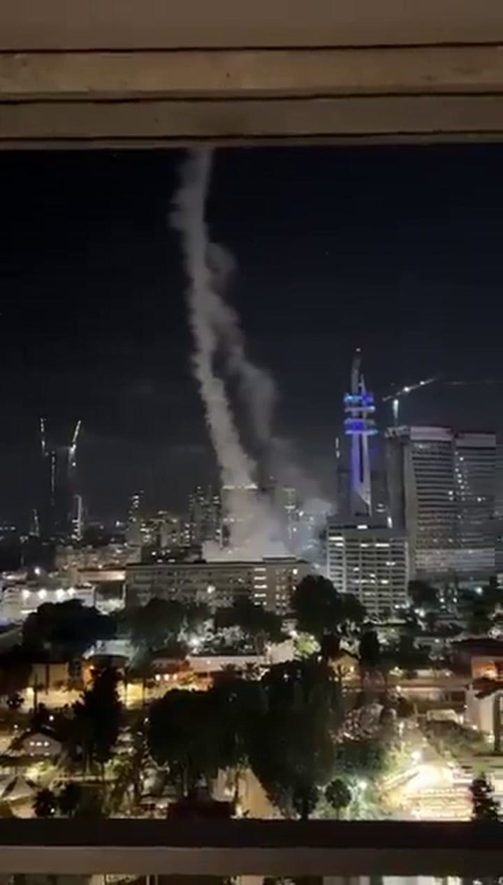 La Cúpula de Hierro en acción