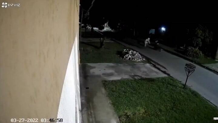Así fue el ataque de tres motochorros a un ciclista en La Plata
