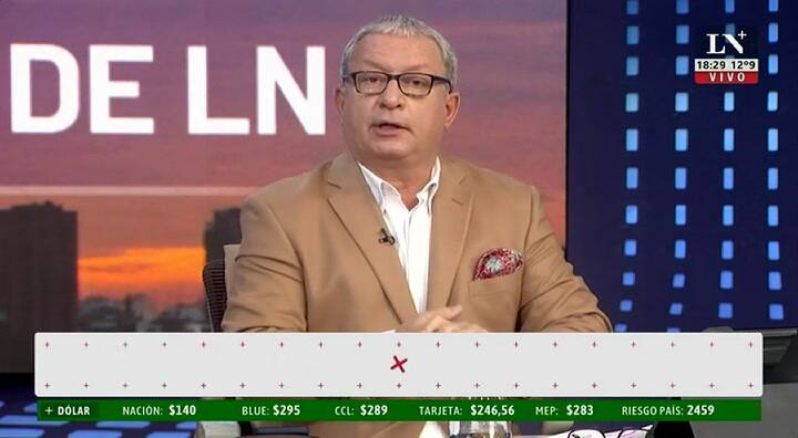 Eduardo Feinmann, indignado por la detención del automovilista que quiso avanzar en un piquete