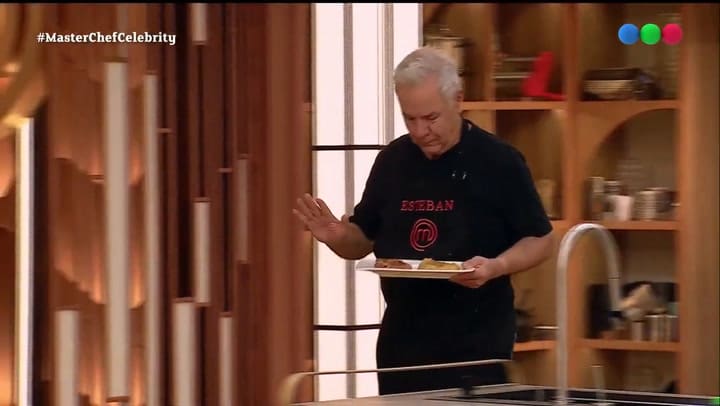 Esteban Mirol es el segundo eliminado deMasterchef Celebrity