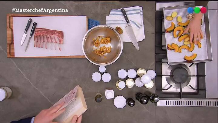 Los concursantes de MasterChef se enfrentaron al desafío de preparar rack de cordero