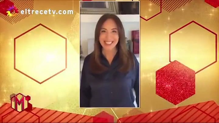 El efusivo saludo de María Eugenia Vidal para Quique Sacco: 'Estoy feliz de compartir nuestra vida j