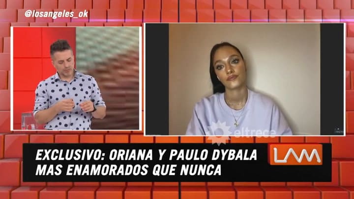 Oriana Sabatini contó el motivo por el que publicó un video sobre su cuerpo - Fuente: eltrece