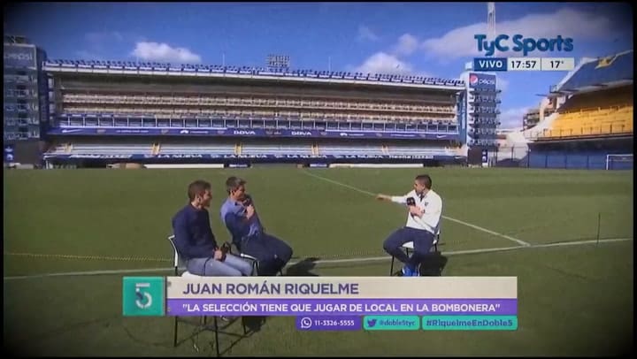 Una maquinaria emula la vibración de la Bombonera en el predio de Ezeiza