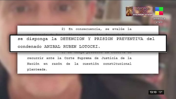 Fernando Burlando confirmó que pidió la detención para Aníbal Lotocki