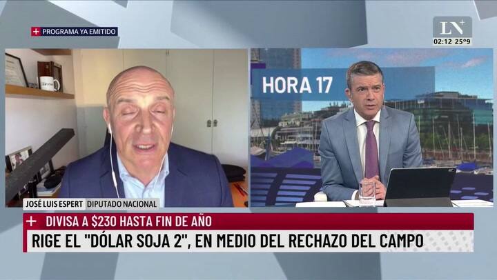 ¿Qué dijo Espert sobre el dólar soja II?