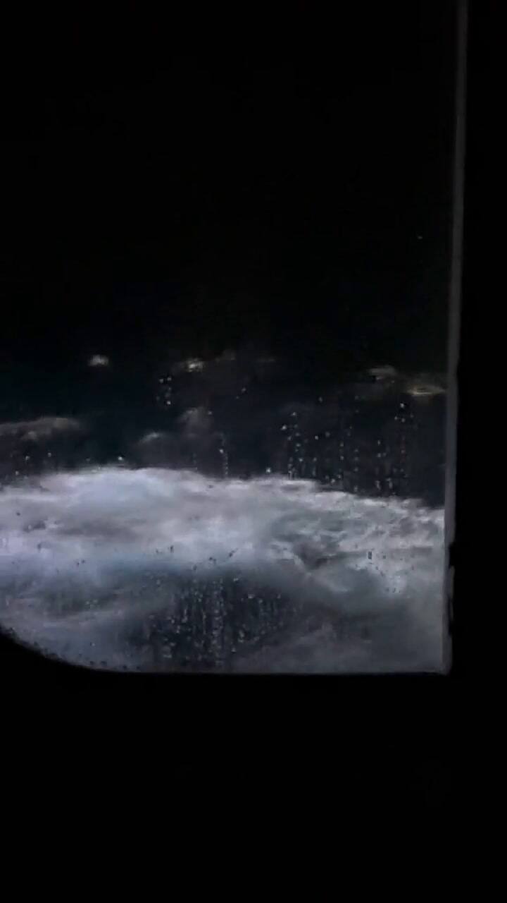 Los pasajeros del crucero vivieron momentos aterradores durante el viaje