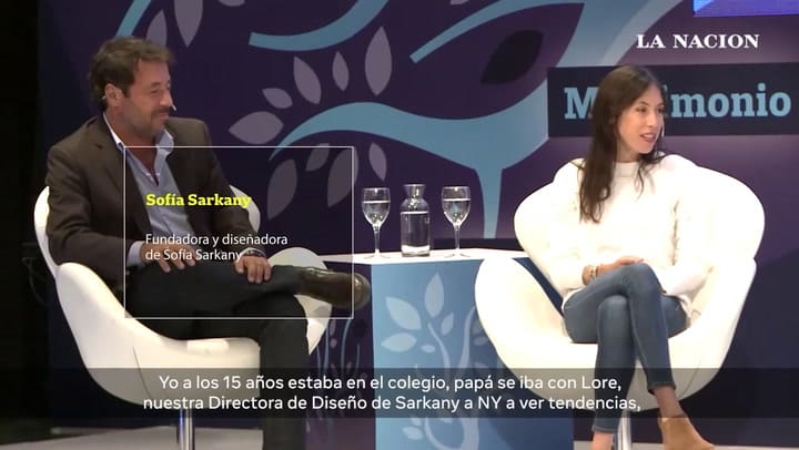 Murió Sofia Sarkany: una charla íntima con su padre, las ganas de emprender y crear juntos