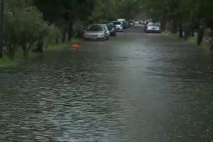 Inundaciones, arboles caídos y calles cortadas: lo que dejó la incesante lluvia que azotó a la Ciudad y el conurbano