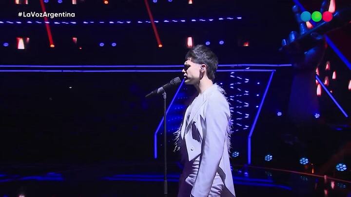 Alan Lez conmovió al jurado y al público con una interpretación cargada de sentimientos