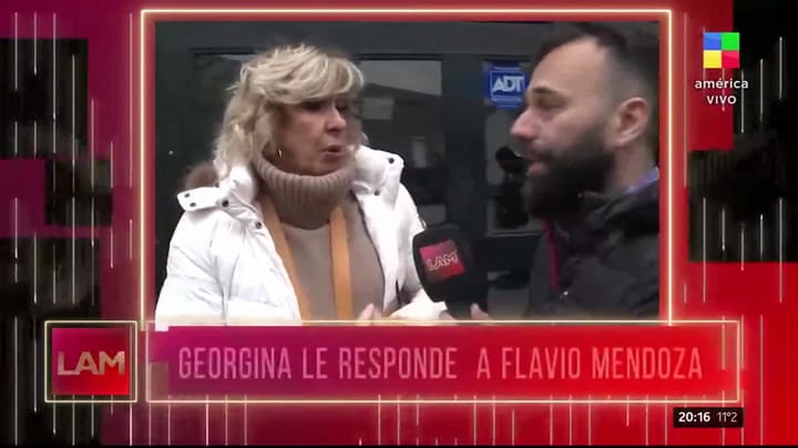 La respuesta de Georgina Barbarossa