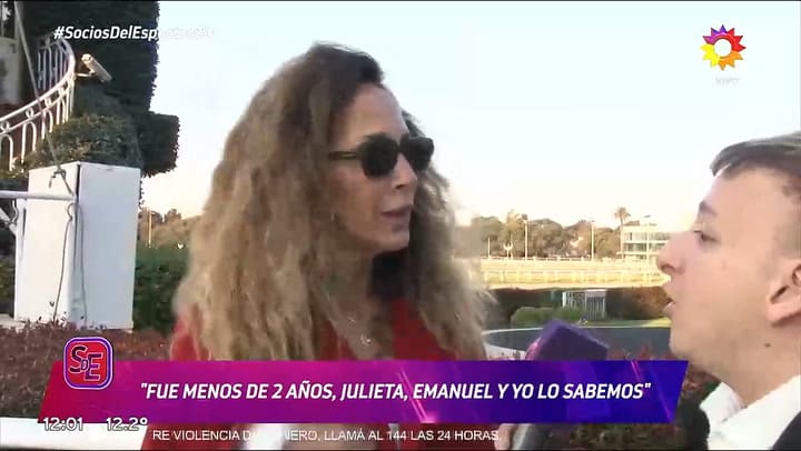 Ana Paula Dutil hablo del romance de Emanuel Ortega y Julieta Prandi