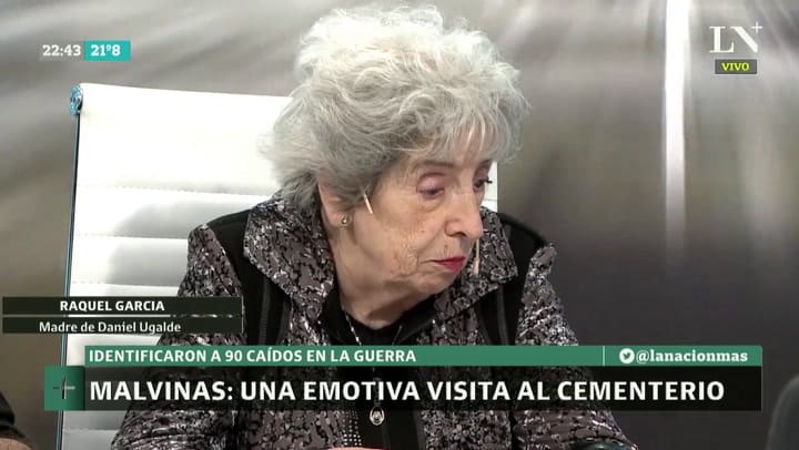 Testimonio familiares q viajron a Malvinas