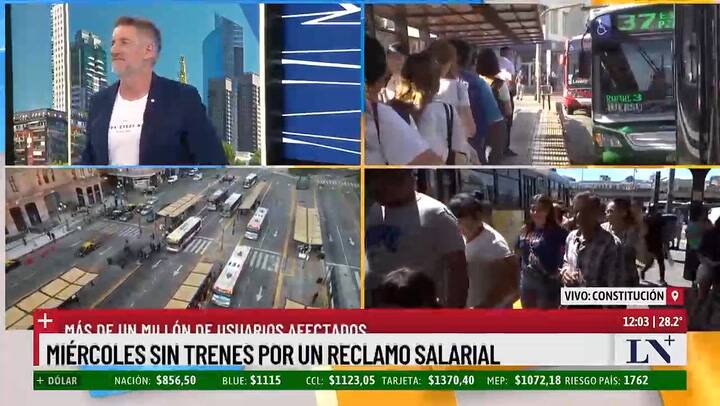 Largas filas en Constitucion para viajar en colectivo