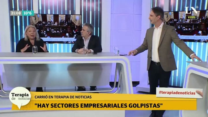 Elisa Carrió: 'Al PJ le importa el poder, siempre fue así'