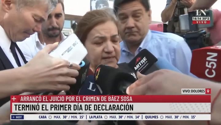 Mamá de Fernando Báez sobre los rugbiers: 'Sentí que no estaban arrepentidos'