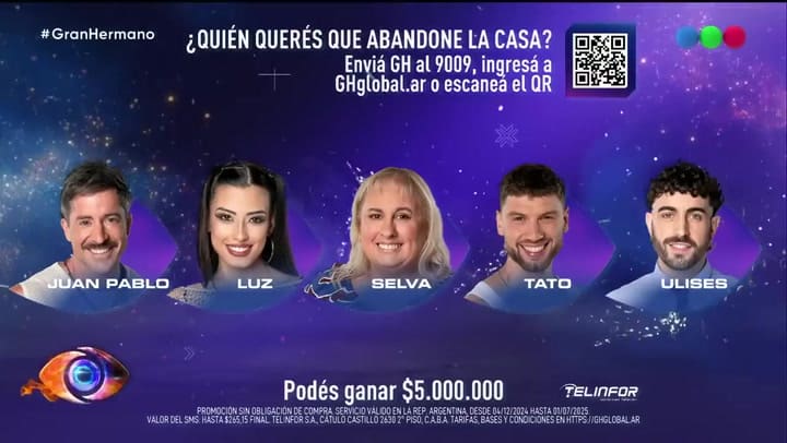La última gala de nominación de Gran Hermano 2025