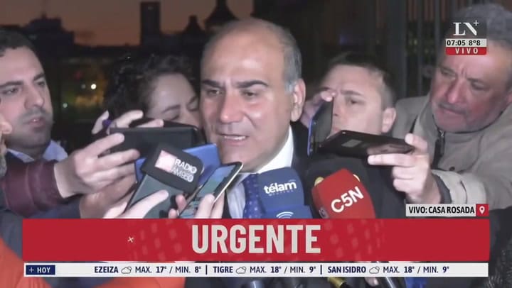 Juan Manzur: 'Hay una nueva y mejor expectativa'