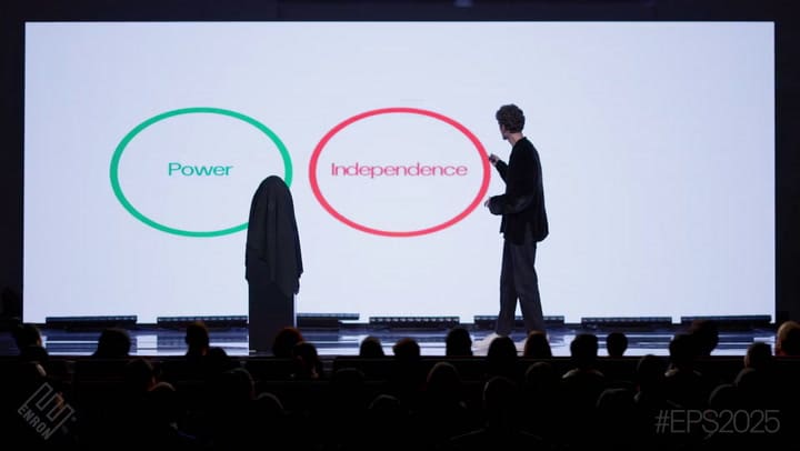 Así fue el lanzamiento del Enron Egg