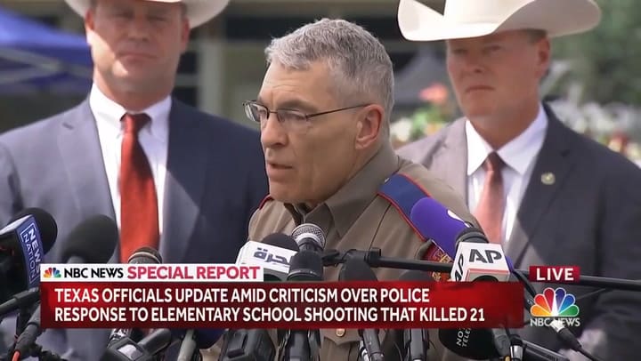 La policía de Texas admite un “error” durante el tiroteo