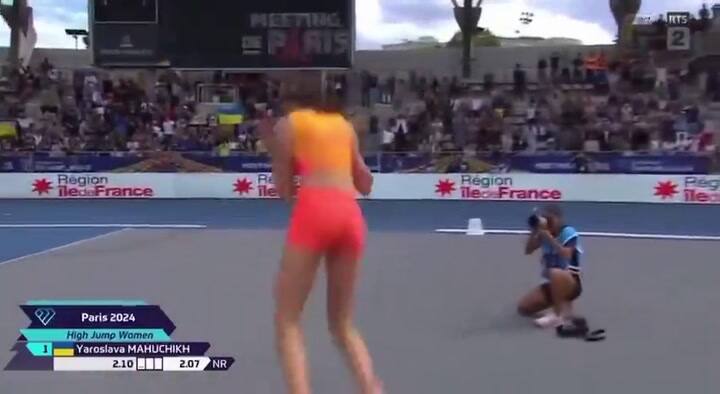 Record mundial femenino de salto en alto