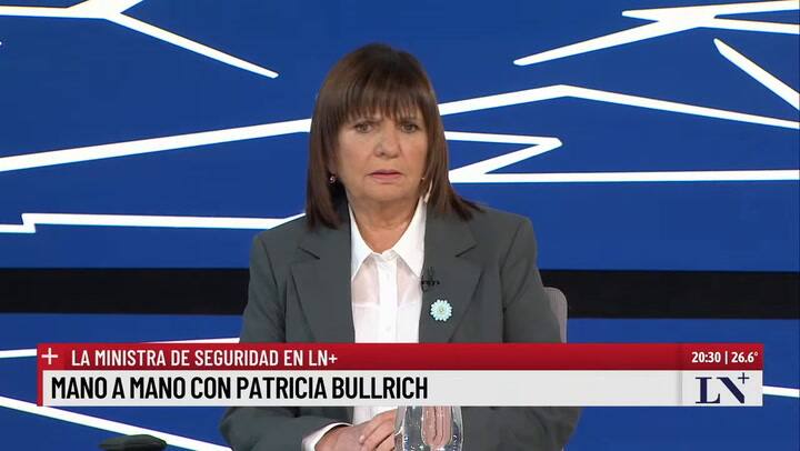 "No vamos a dar un paso atrás": mano a mano con Patricia Bullrich