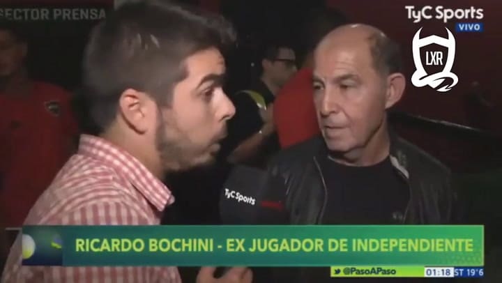 Ariel Holan se emocionó tras ser elogiado por Ricardo Bochini