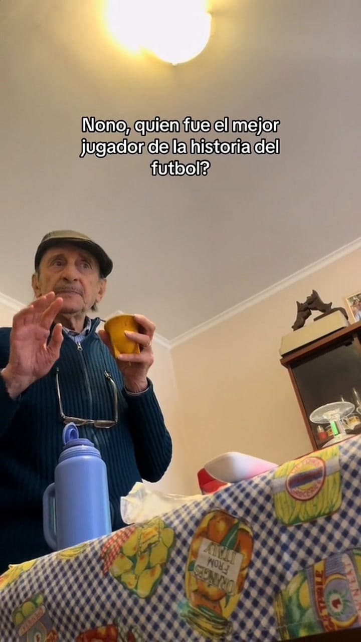 Le preguntó a su abuelo qué jugador era mejor y la respuesta lo dejó atónito