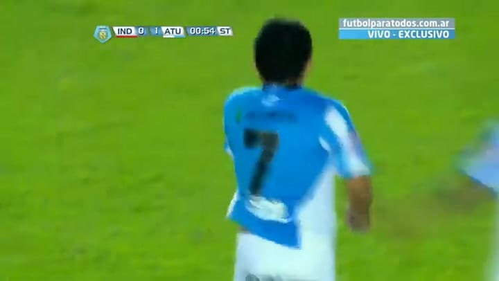 Gol de Independiente 1 - Atlético Tucuman 3