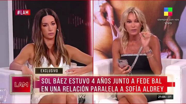 La última conversación entre Fede Bal y Sol Báez