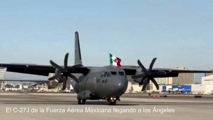 Qué opinan los bomberos mexicanos que llegan para combatir el fuego en California: “Esto es lo que hacen los amigos" (YouTube: México Aeroespacial y Defensa)