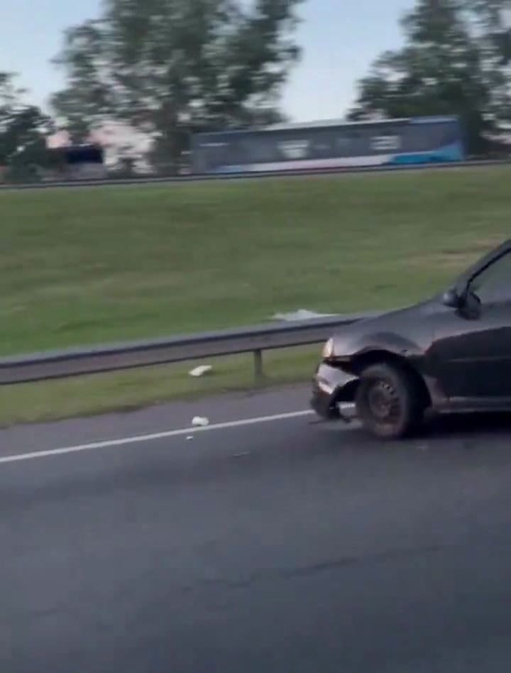 Choque múltiple en la Panamericana