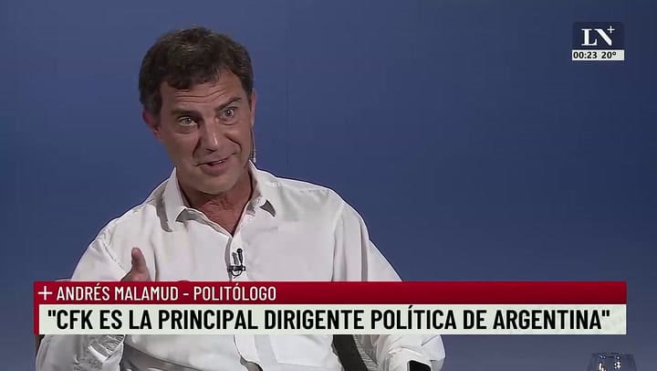 Andrés Malamud con Luis Novaresio