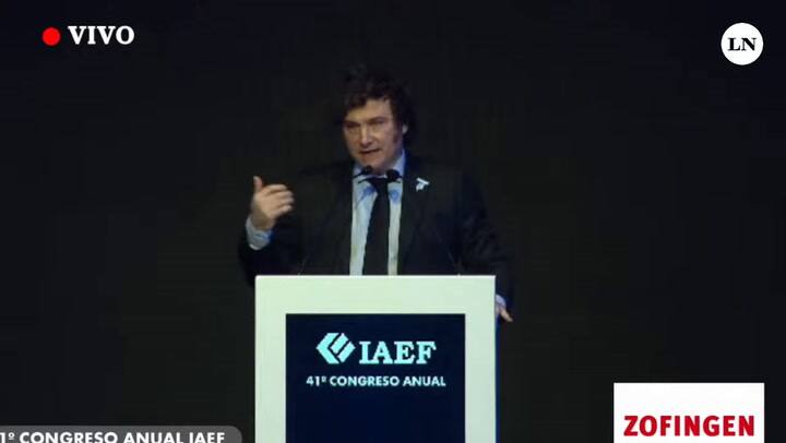 Milei: "Cualquier proyecto que manden desde el Congreso, que quieran romper la caja y hacer volar a este país por los aires, se los voy a vetar"