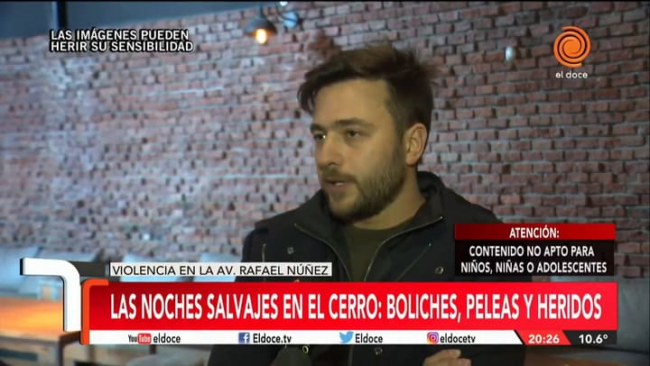 Córdoba: un RR.PP. le pegó a un chico en un boliche y quedó detenido. Fuente: El Doce