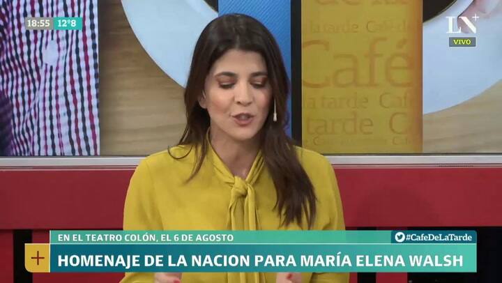 Homenaje de LA NACION para María Elena Walsh