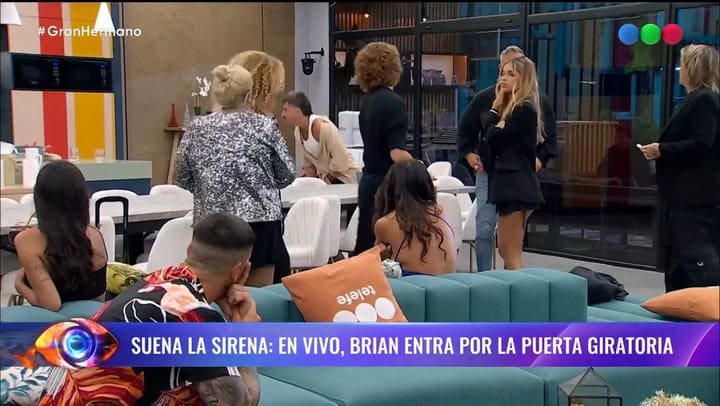 Brian volvió a la casa de Gran Hermano